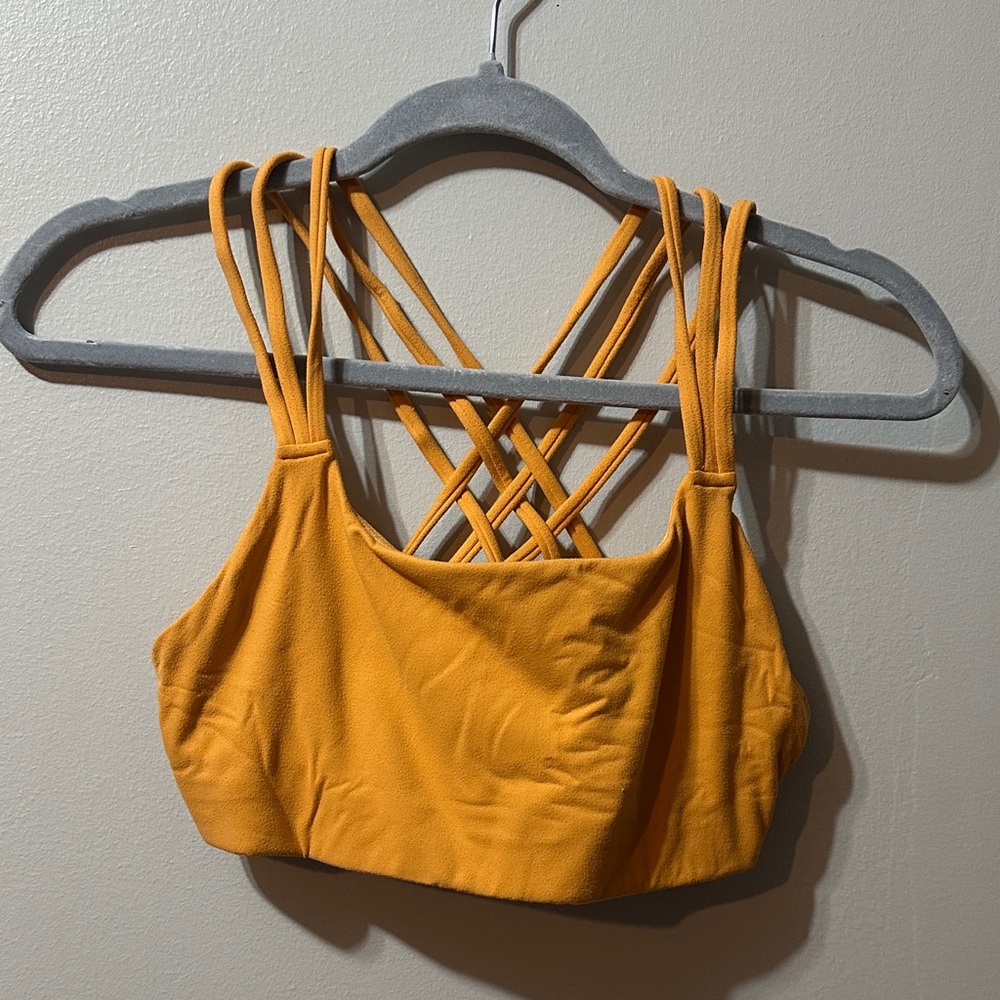 Athleta Orange Sports bra